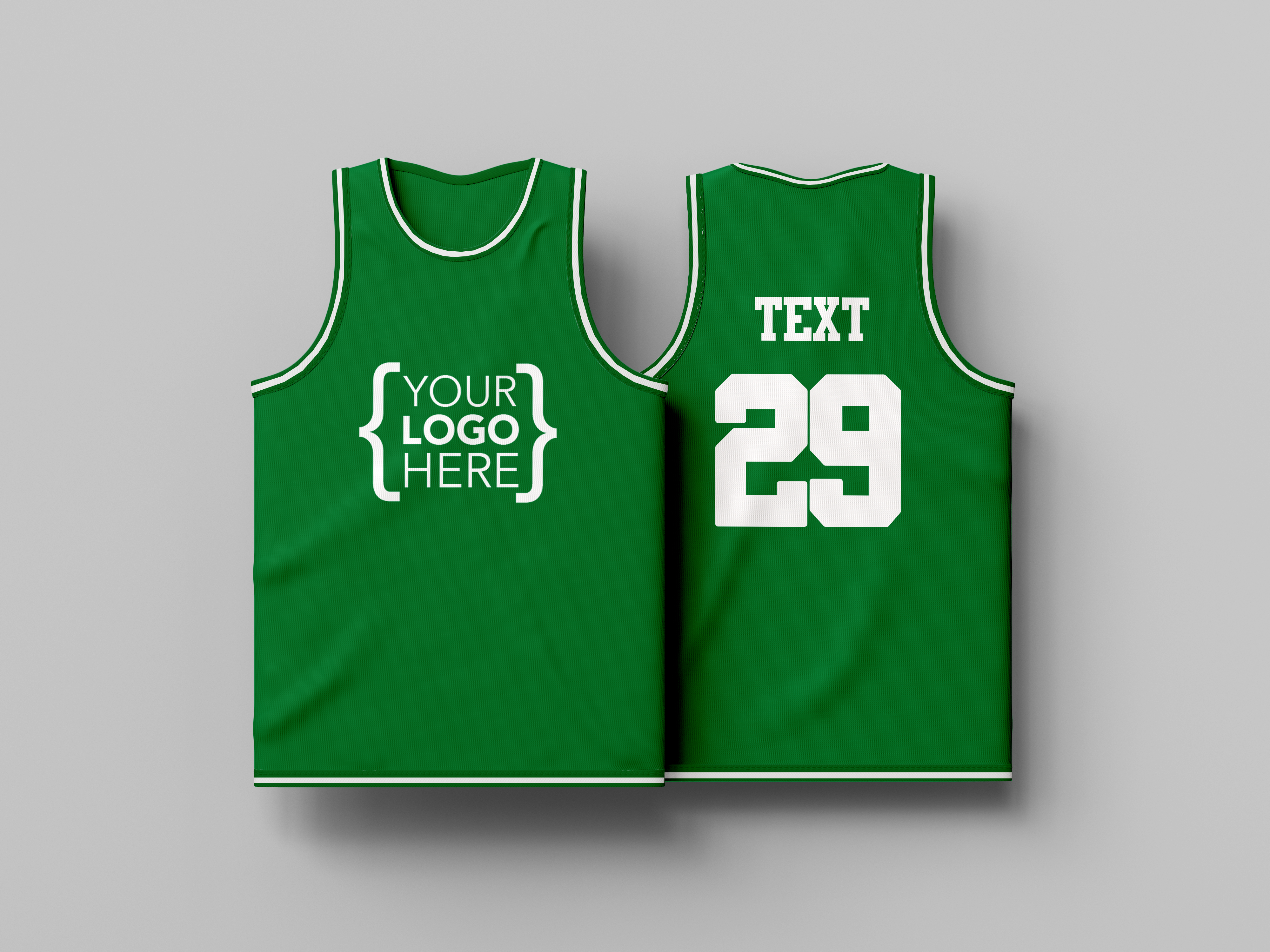 Sublimated Basketball Jersey - Boston Style